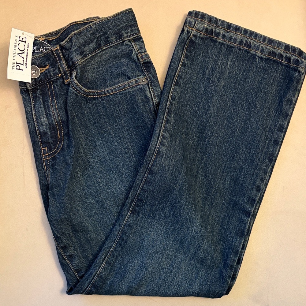 The Children's Place Blue Straight-Leg Jeans NWT